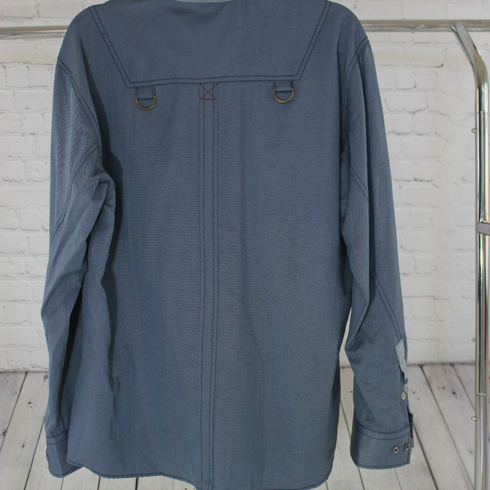 DORAMAFI MENS LONG SLEEVED DRESS SHIRT - Picture 2 of 5